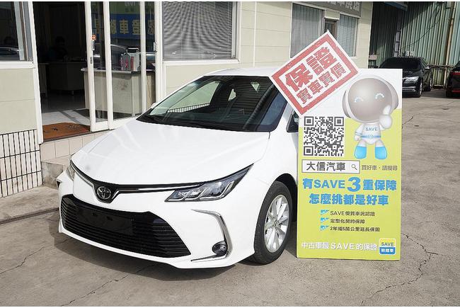 Toyota Corolla Altis 1 8 豪華 12代 2021 中古車 二手車 65 8萬 Save大信汽車abc好車網