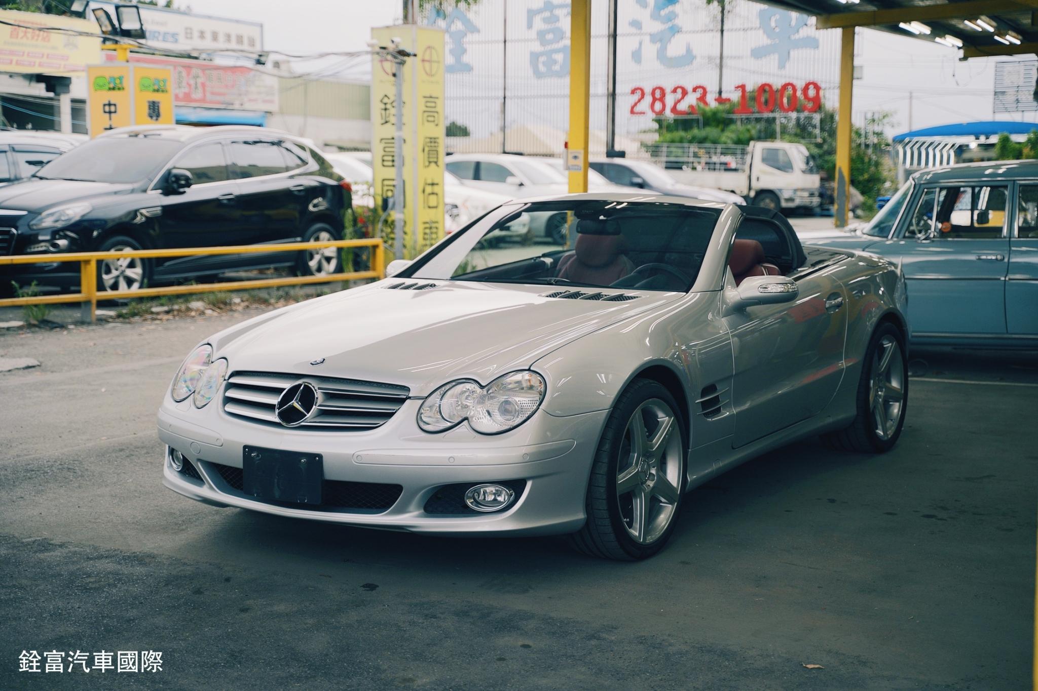 M Benz Sl500 R230 06 中古車 二手車 68 8萬 銓富汽車abc好車網